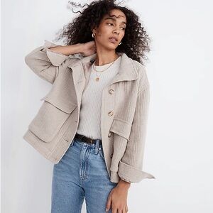 Madewell Clairmont Crop Jacket